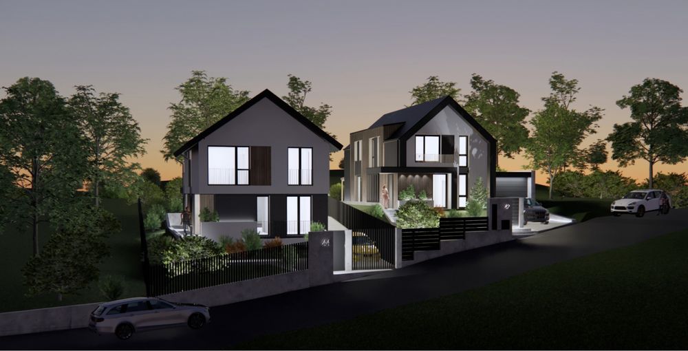 Casa in Chinteni nou construita Priveliste superba  Persoana Fizica