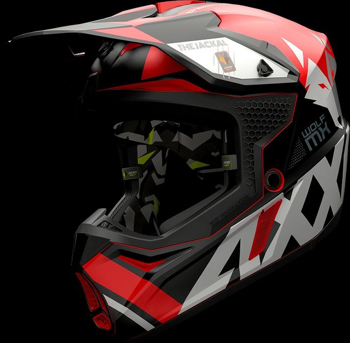 Casca Axxis Jackal Wolf B5 NEFOLOSITA+Husa Protectie