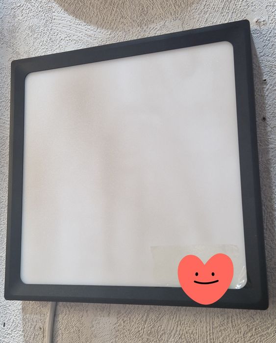 Plafoniere led neagra