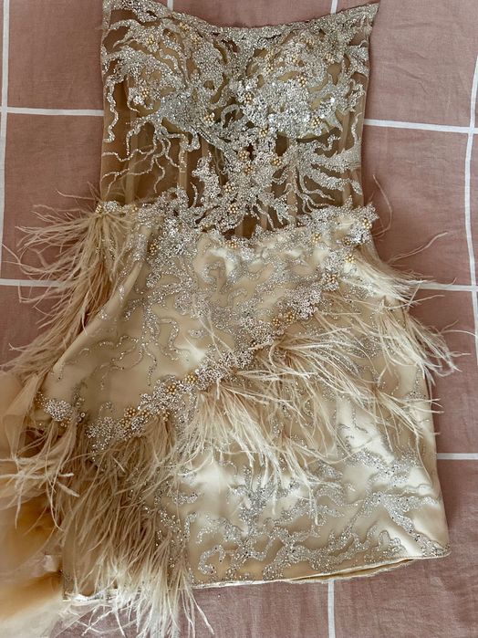 Официална къса рокля