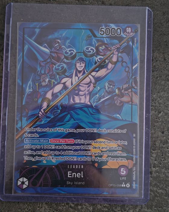 Cărți one pice luffy/kaido/enel/shanks/ace