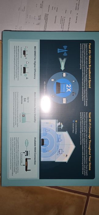 Tp link AC 1200 MR 500 sigilat urgent okazie