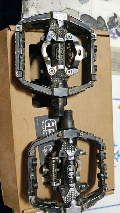 Обувки за велосипед(клипс с парчета)