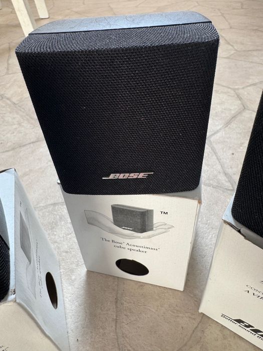 Set 3 sateliți pasivi Bose Acoustimass Signle Cube