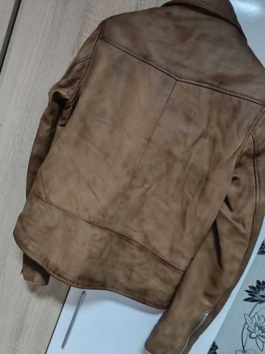 Мъжко кожено яке - агнешка кожа