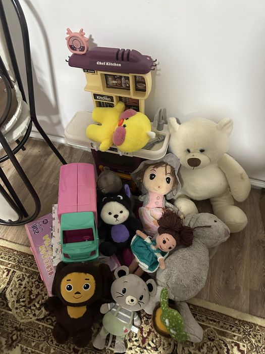 Игрушки все вместе