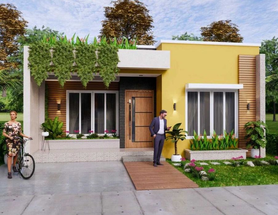 НА ИЗПЛАЩАНЕ - Луксозна сглобяема къща с 2 спални, 96 кв. м