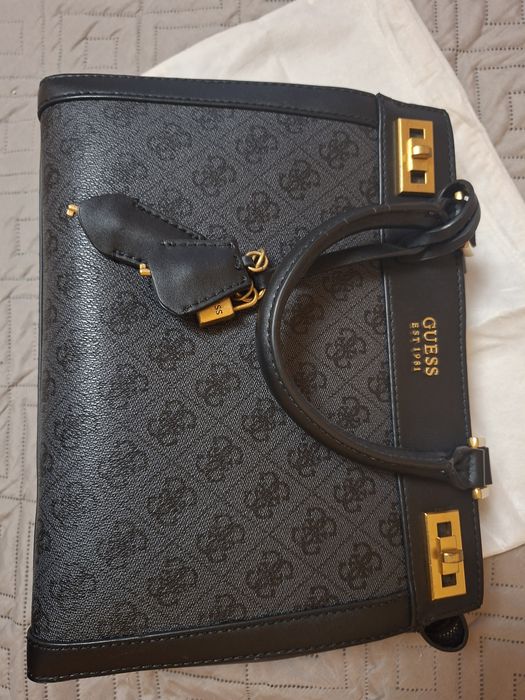 Guess katey luxury satchel