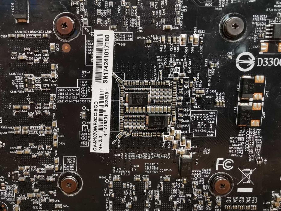 Gigabyte GTX 1070 WF2 OC 8GB видео карта