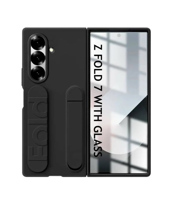 Samsung Z FOLD 7 Husa Plastic Hard Suport Protectie Folie Fata