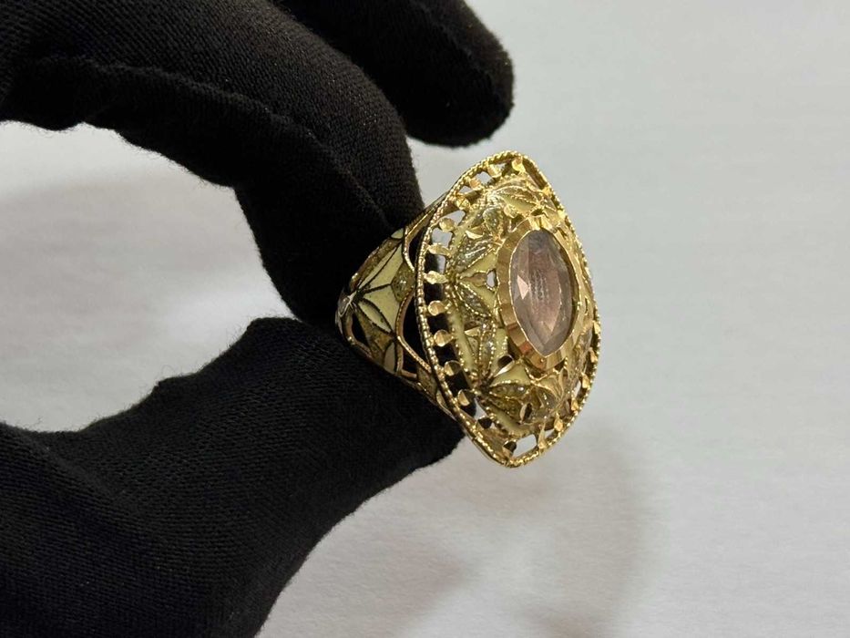 Златен Дамски Пръстен 14К(7.06гр)