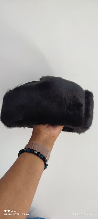 Мужская норковая шапка