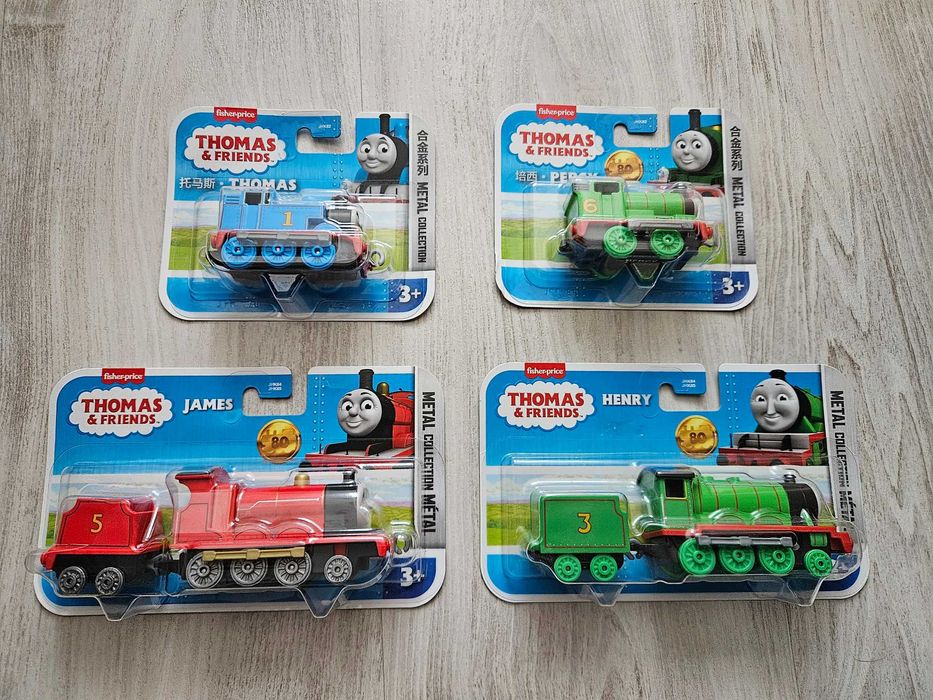 Thomas & friends: Thomas, Percy, Henry & James Editie aniversara