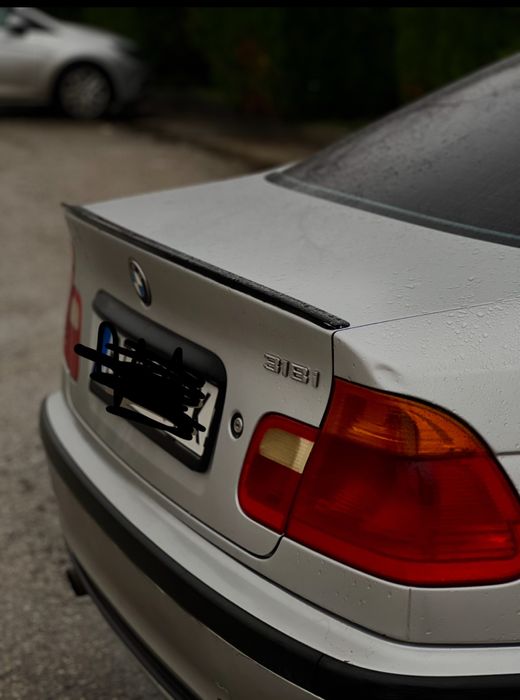 Спойлер bmw e46 черен