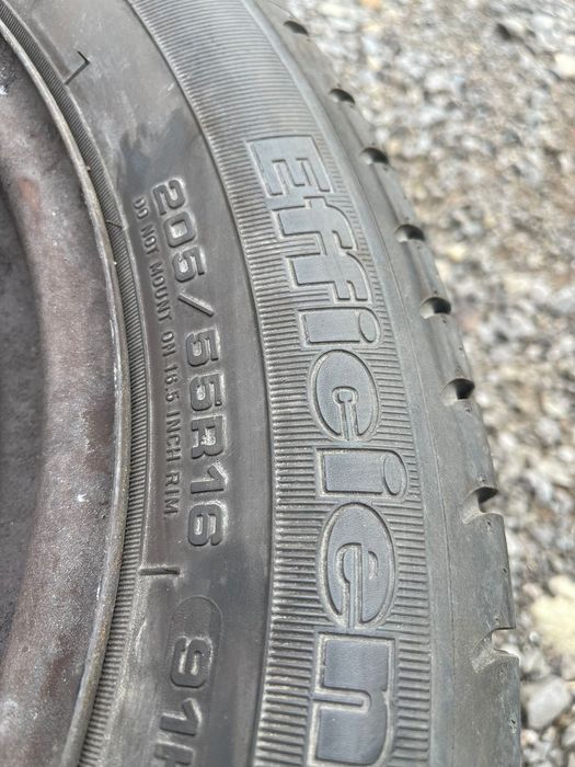 Jante tabla 5x112 vw audi skoda seat cu anvelope de vara 205 55 16