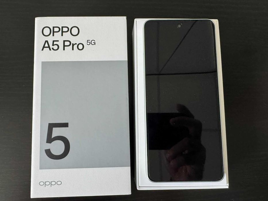 ТЕЛЕФОН Oppo A5 Pro 5G 256GB 8GB RAM ЧИСТО НОВ