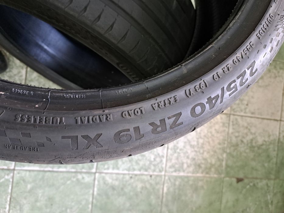 2 anvelope 225/40 R19 Continental DOT 2023
