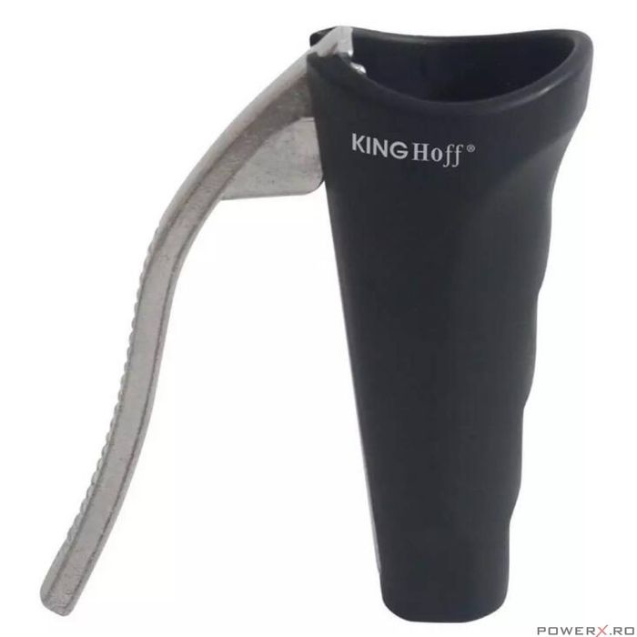 Spargator de nuci manual, negru, Kinghoff