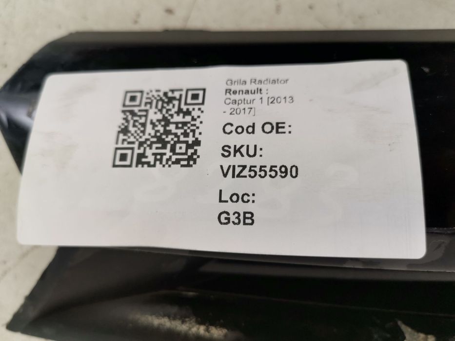 Grila Radiator Renault  Captur 1 [2013 - 2017] Originala