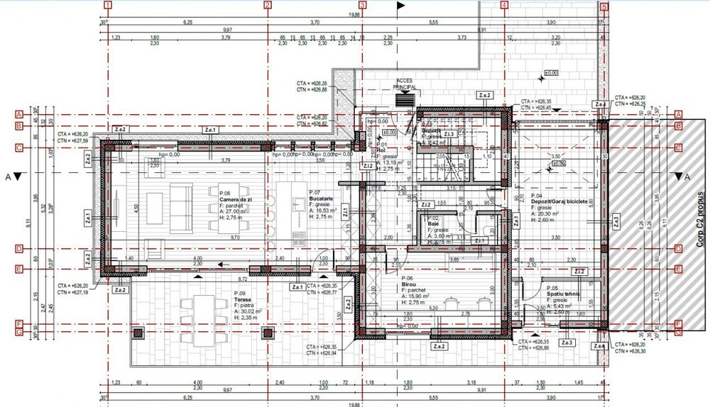 Teren autorizat duplex premium in Feleacu - Natura, asfalt, utilitati