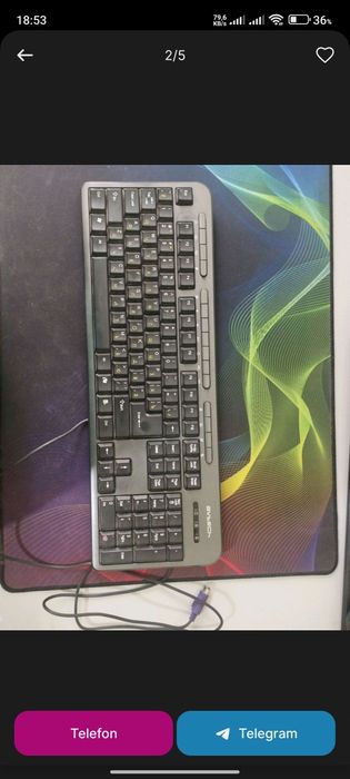 Klaviatura+sichqoncha