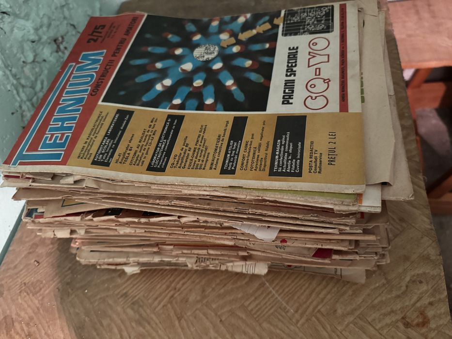 Reviste Tehnium - pentru colectionari