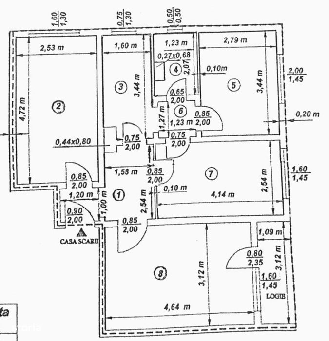 Apartament 4 camere decomandat renovat, Dărmănești - Mihai Viteazu