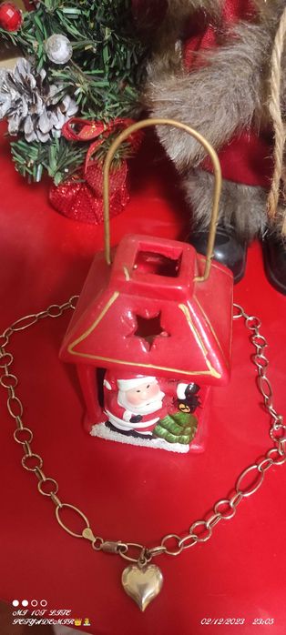 сребърен синджир с висулка сърце