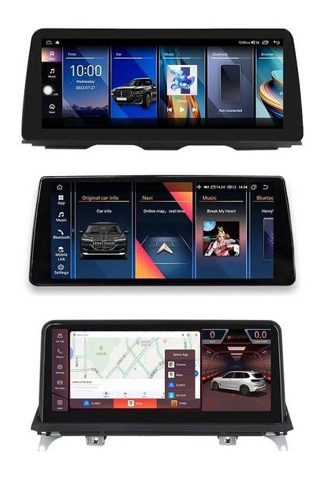 BMW F10/ F11  F30/F31  E70/ E71 мултимедия GPS навигация