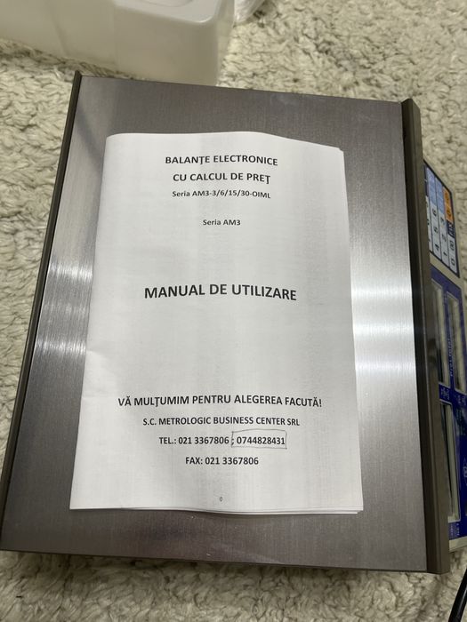 Cantar eletronic comercial 15 kg