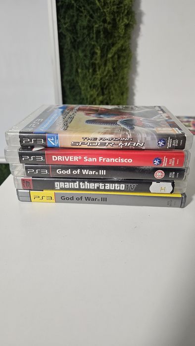 Pachet Jocuri PS3 FIFA, GTA, Spiderman, God of war, Ratchet, Sonic