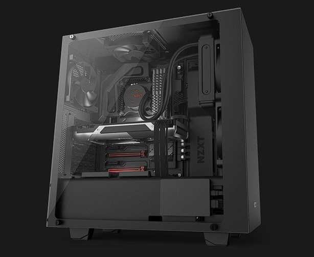 компютърна кутия NZXT Source S340 Elite Matte Black