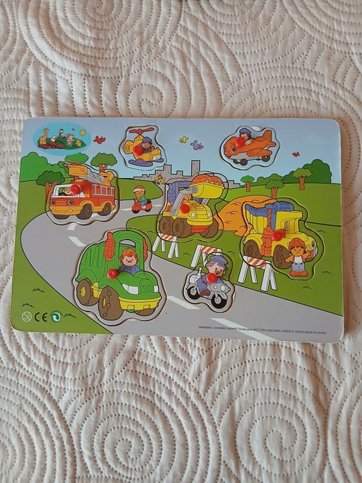 Детски дървени пъзели