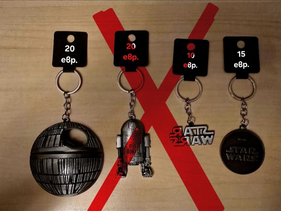 Star Wars ключодържатели