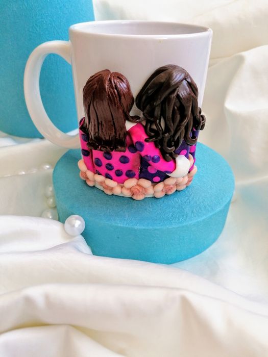 Чаши с полимерна глина