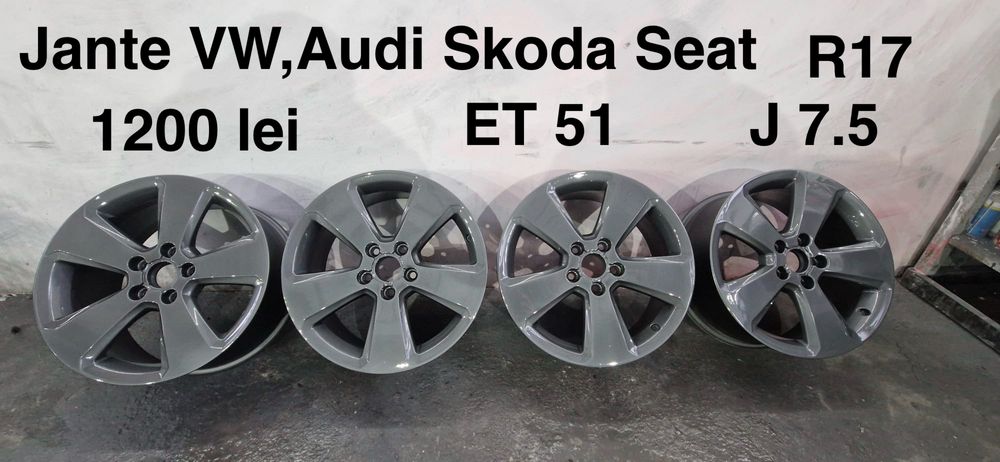 Seturi Jante BMW 16 17 18, 19 plus jante  VW