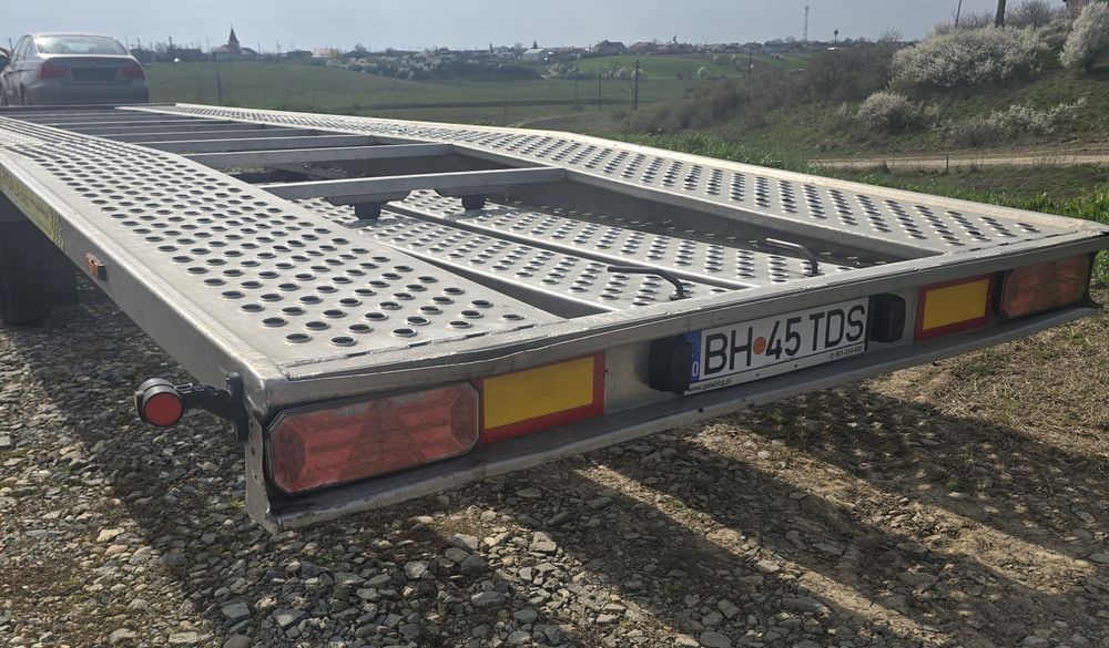 Trailer dublu full aluminiu 640kg