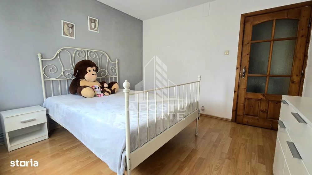 Apartament de vanzare cu 3 camere, decomandat,centrala proprie,Lipovei