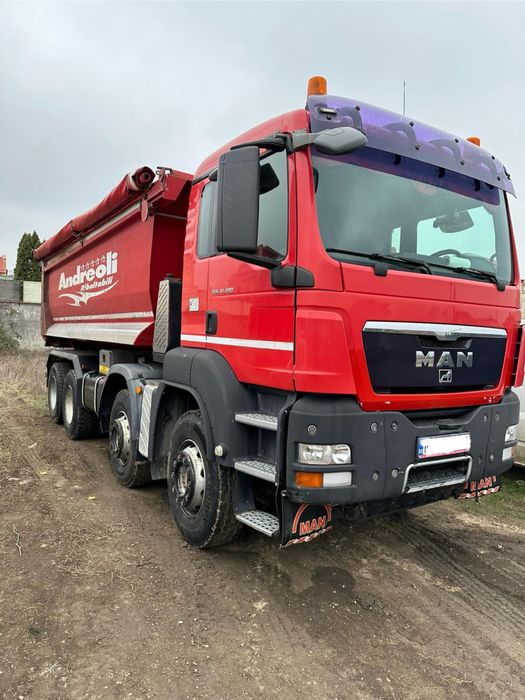 Man 8x4 , an 2008 TGS 480