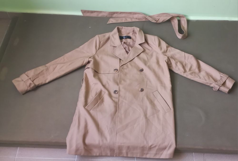 Vero moda женско палто бежово от about you