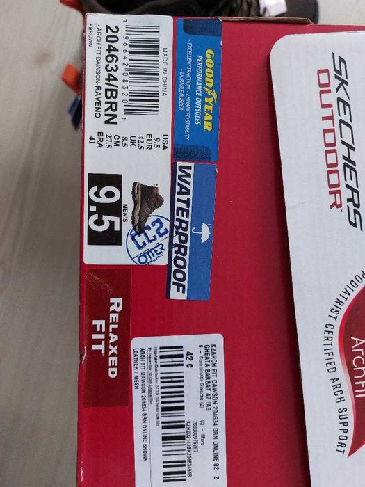 Ghete SKECHERS, Arch Fit Dawson 204634 BRN