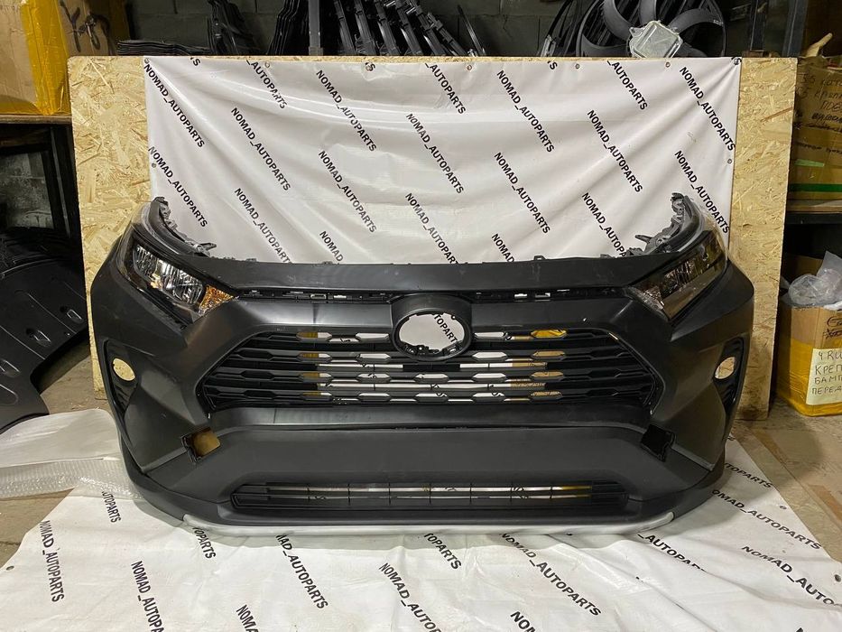 Бампер в сборе на Рав4 2019- / Rav 4