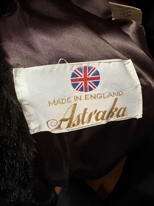 Haina de blana sintetică maro