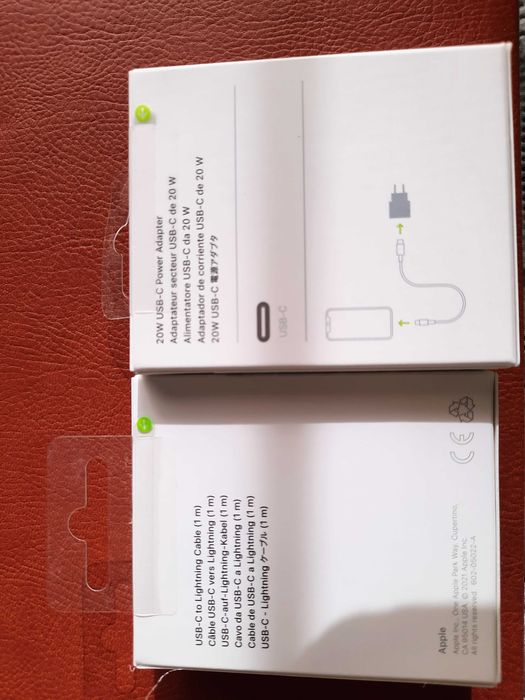 Apple - încarcator rapid + cablu, NOU, SIGILAT