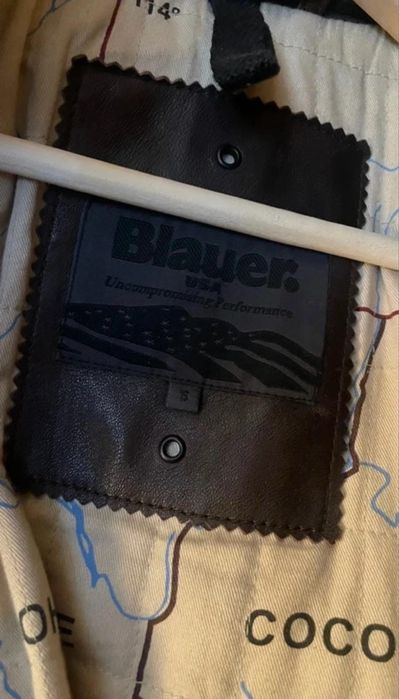 Geacă de piele Blauer