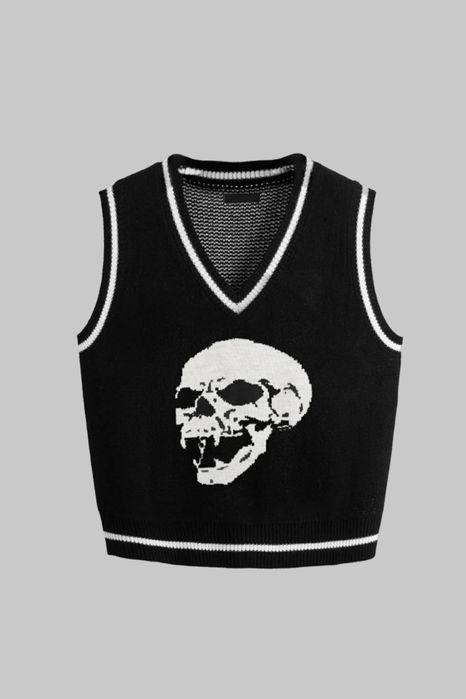 Жилетка с черепом