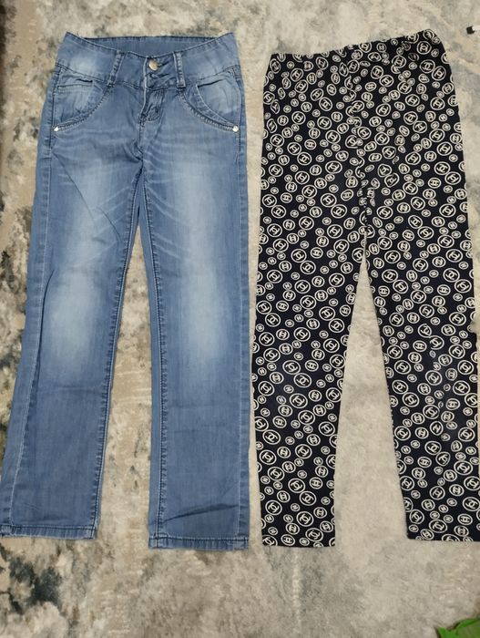 Брюки дж + ласины в подарок