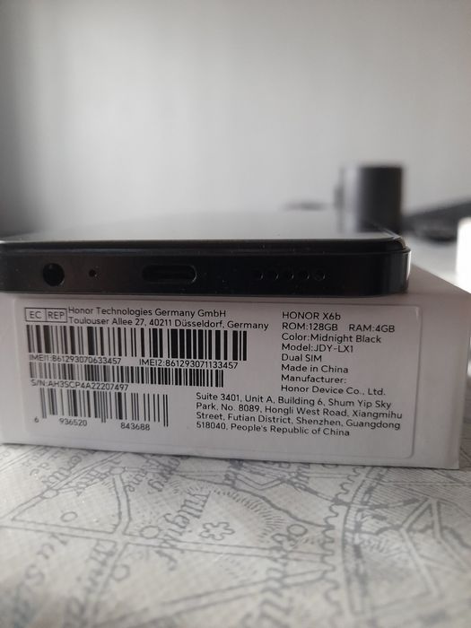 Honor X6B 128GB КАТО НОВ!!