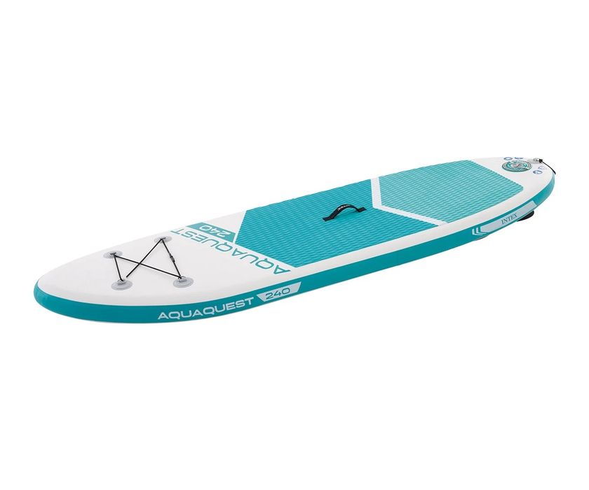 Надуваем Youth SUP борд с гребло INTEX Aqua Quest 240, 244 х 76 х 13 см