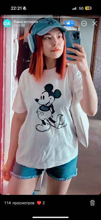 Uniclo unisex футболка